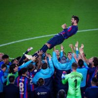 Así fue la despedida de Gerard Piqué del Barcelona: entre lágrimas y sin la presencia de Clara Chía Marti