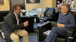 El ex presidente Mauricio Macri se reunió con el diputado Cristian Ritondo