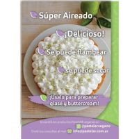 Nuevo merengue en polvo vegano