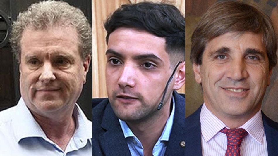 Gerardo Milman, Jonathan Morel y Luis Caputo 20221110