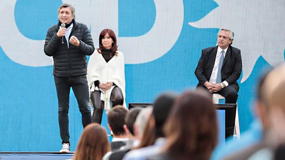 Máximo Kirchner: “Cristina never mistreated Alberto, never in her life, she treated him with cotton wool”