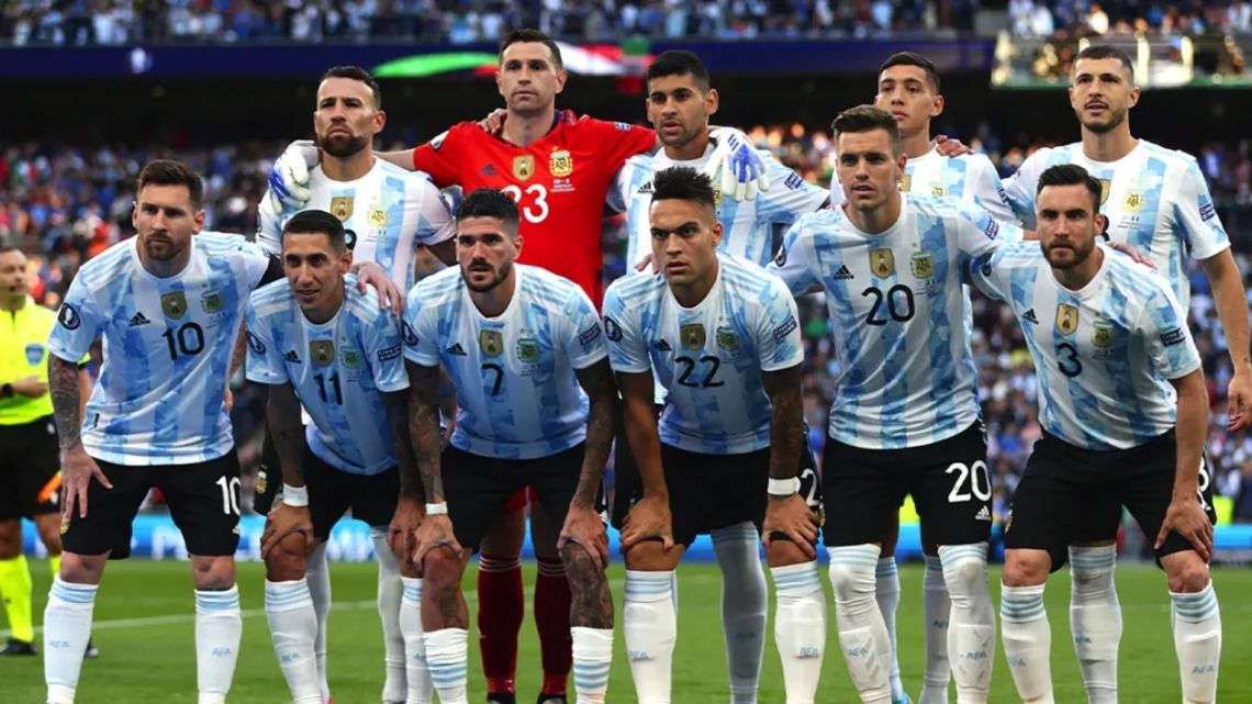 La presentación de los convocados a la Selección Argentina para el