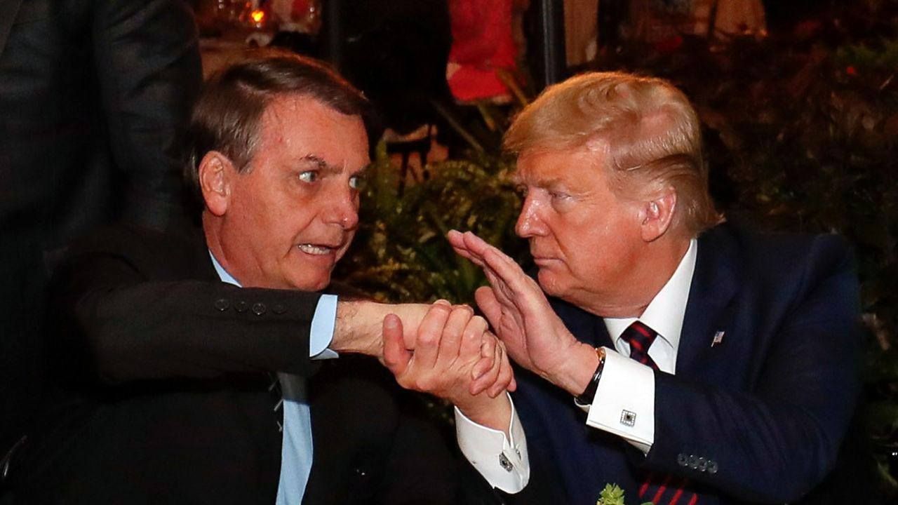 Bolsonaro y Trump.  | Foto:CEDOC