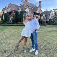 Coni Mosqueira se casó con Alejandro Fantino: los detalles de su vestido de novia