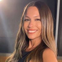 El look de Pampita en la boda de María Belén Ludueña y Jorge Macri