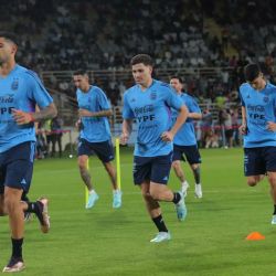 Argentina entrena en Abu Dhabi