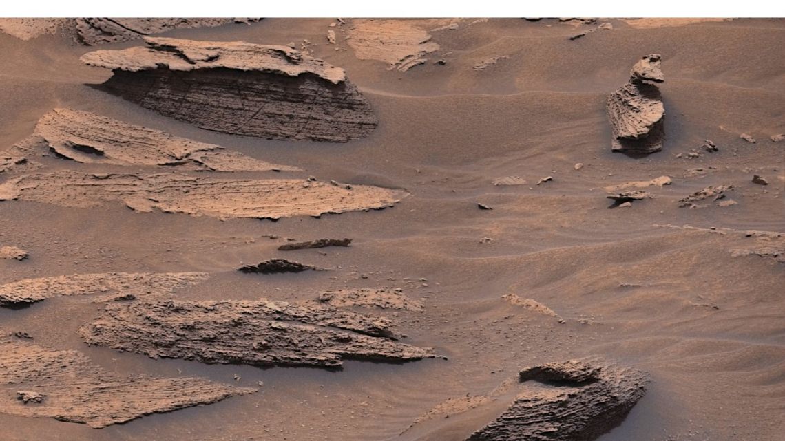 Der NASA-Rover Curiosity entdeckt eine „Ente“ auf dem Mars