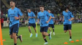 Argentina entrena en Abu Dhabi