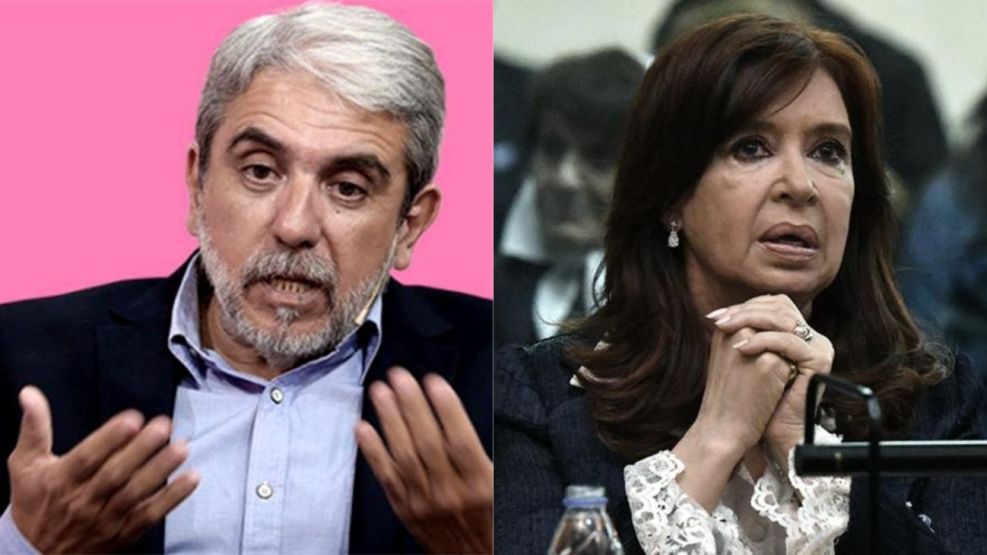 Aníbal Fernández y Cristina Kirchner