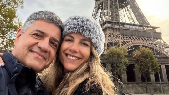 Las fotos de la romántica luna de miel de María Belén Ludueña y Jorge Macri en París