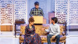 ESTHER GORIS. Se luce en esta comedia negra sobre una mujer bipolar que enfrenta la muerte de su psiquiatra