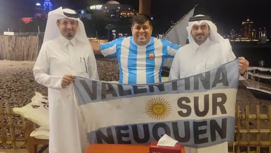 Mundial de Qatar: un argentino invitó a un jeque a invertir en Vaca Muerta