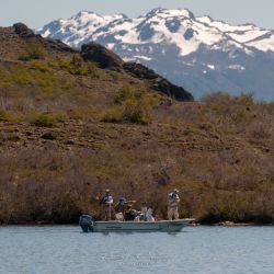 Generosas y esquivas truchas en un paisaje sin igual. El mejor regalo que puede hacerle Río Pico (Chubut) a un pescador deportivo.