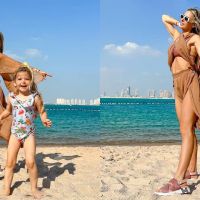 Los looks de Jésica Cirio y Catherine Fulop en su paso por Qatar