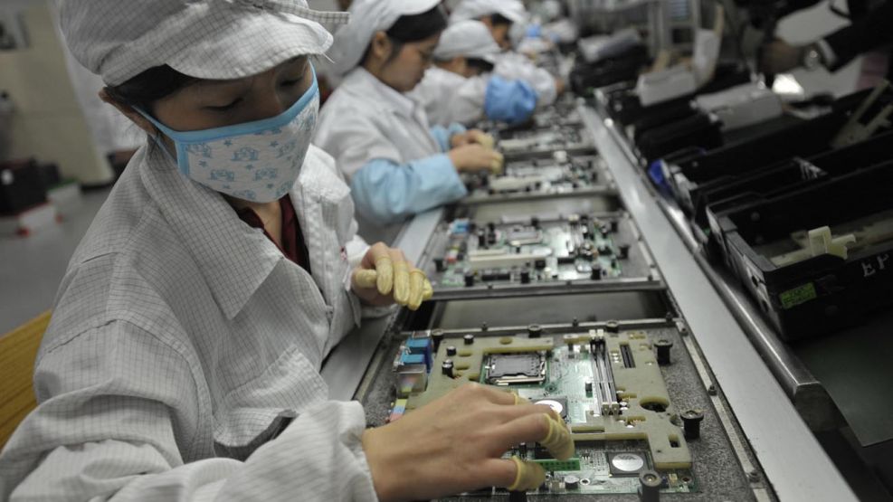 Fábrica de Iphone en China Foxconn 20221123
