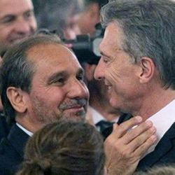 Caputo y Mauricio Macri | Foto:CEDOC