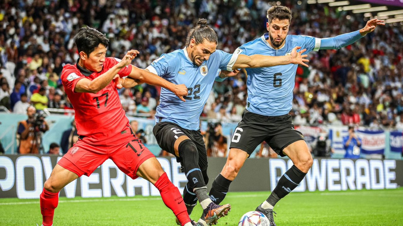 Mundial de Qatar 2022: Uruguay y Corea del Sur terminan con empate