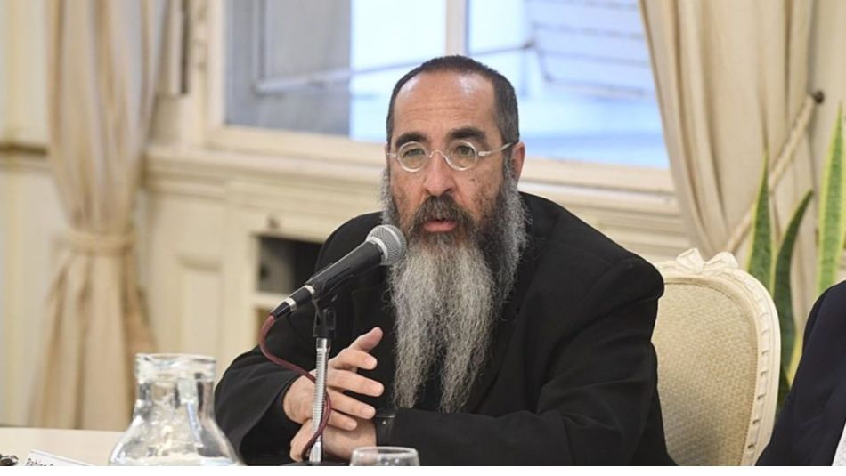 El rabino Diego Goldman afirmó que "en la Dictadura hubo más de 1500 judíos desaparecidos"