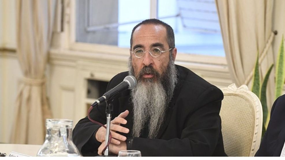 El rabino Diego Goldman afirmó que "en la Dictadura hubo más de 1500 judíos desaparecidos"