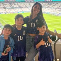 El efusivo saludo de Antonela Roccuzzo a Messi: "¡Cómo te amo!"