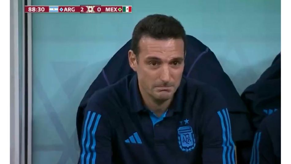 Llanto Scaloni 20221126
