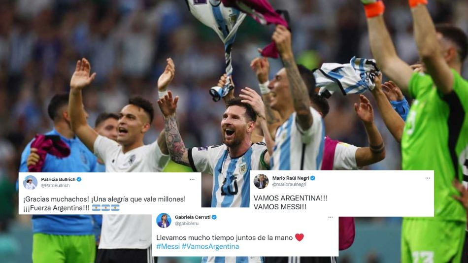 Reacciones partido 20221126