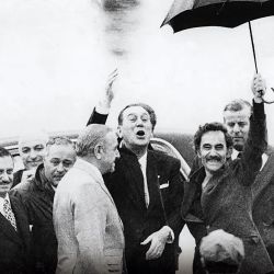 Abal Medina, con Perón y Rucci | Foto:Cedoc