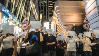 Vigil in Hong Kong Commemorating Victims of China's Covid Policy