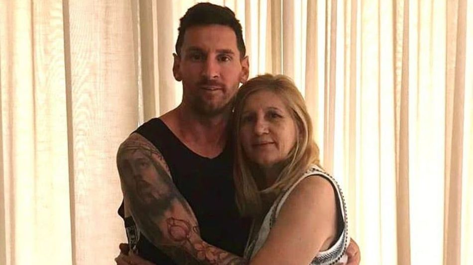 Lionel Messi y su mamá, Celia Cuccittini