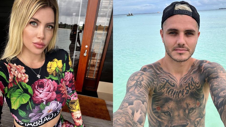 Wanda Nara y Mauro Icardi