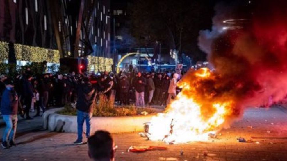 Violentas protestas en Bruselas por la derrota de Bélgica en el Mundial