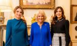 Camilla Parker Bowles, Rania de Jordania y Mary de Dinamarca toman el té con estilo