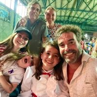 La foto de Nicolás Cabré junto a la China Suárez y su hija Rufina: "Amor puro de familia"