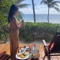 Las vacaciones de María Becerra y J Rei