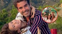 La foto de Nicolás Cabré junto a la China Suárez y su hija Rufina: "Amor puro de familia"