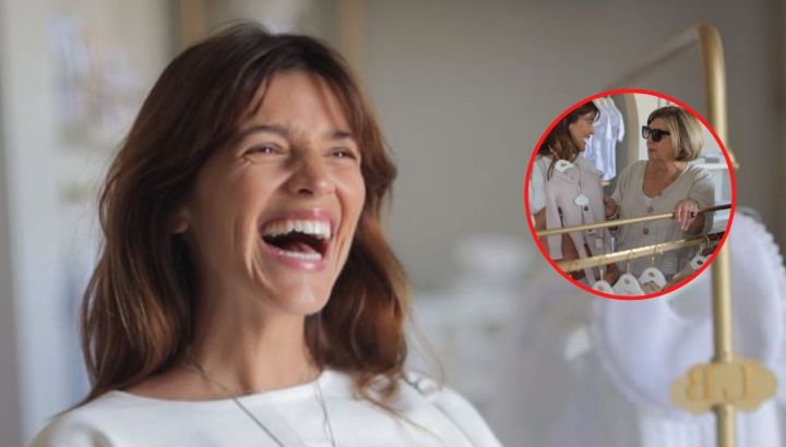 Calu Rivero salió de compras con Inés Pertiné: "Ya te habla del segundo"