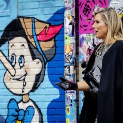 La reina Máxima de Holanda participa en la entrega del Premio Príncipe Bernhard Cultuurfonds 2022 en el museo STRAAT de Ámsterdam. | Foto:Robin van Lonkhuijsen / ANP / AFP