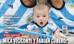 Mica Viciconte y Fabián Cubero: "Luca gritó su primer gol"