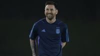 Lionel Messi entrenamiento 20221130