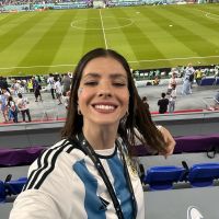 Ganó Argentina: así fue el festejo de la China Suárez con Ruhserking 