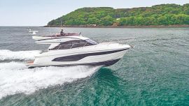 Princess F45, un nuevo crucero Flybridge de 45 pies.