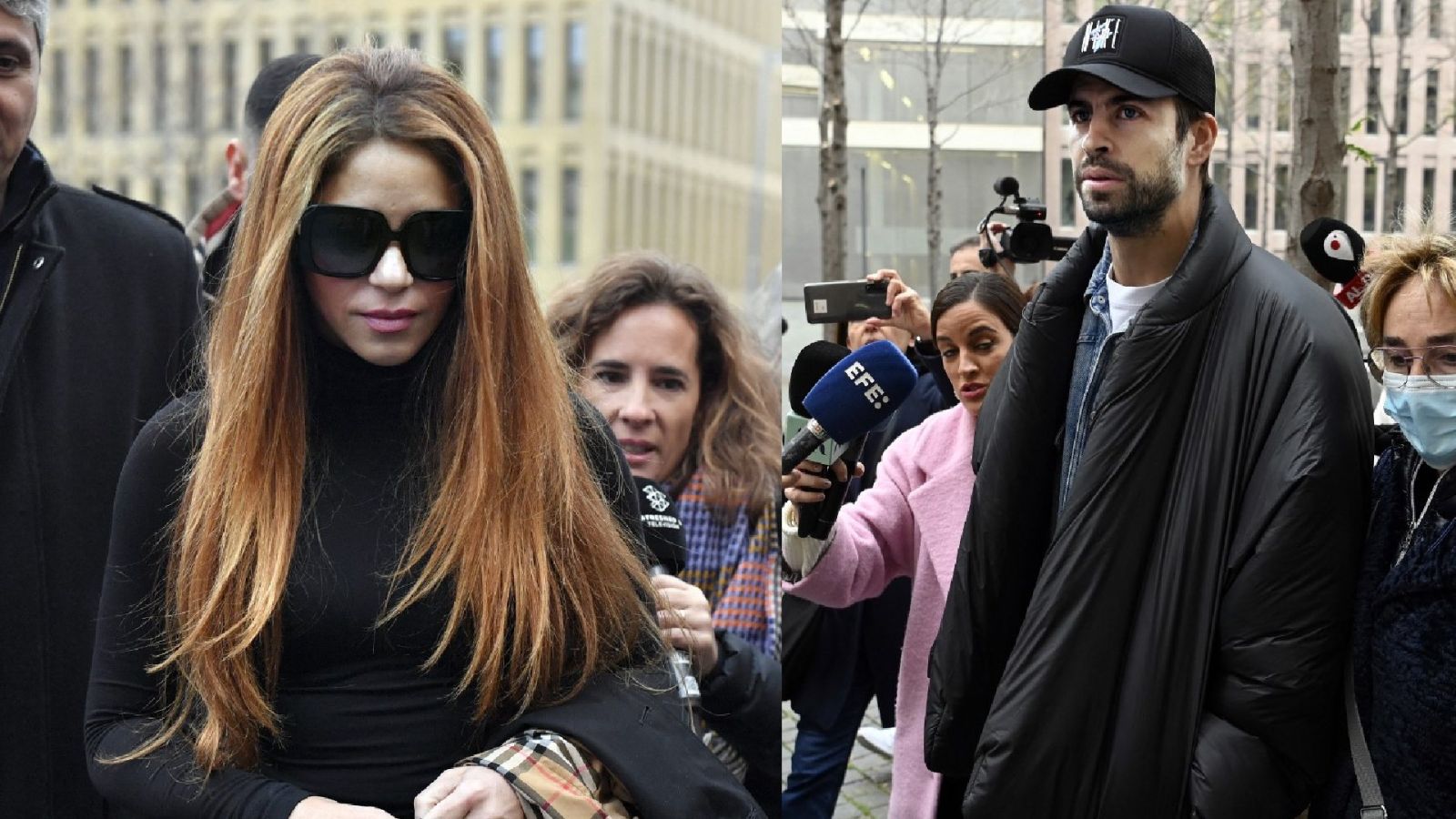 Shakira se vistió de luto para separarse de Gerard Piqué | Caras