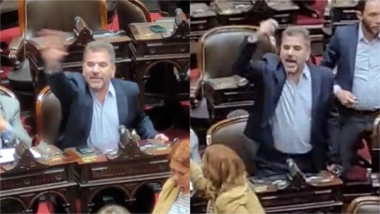 Video: los groseros gestos de Ritondo a Cecilia Moreau en Diputados | Perfil