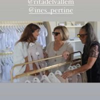 Calu Rivero de compras