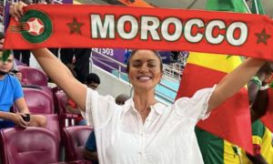 Ana Inés Martínez en Qatar.