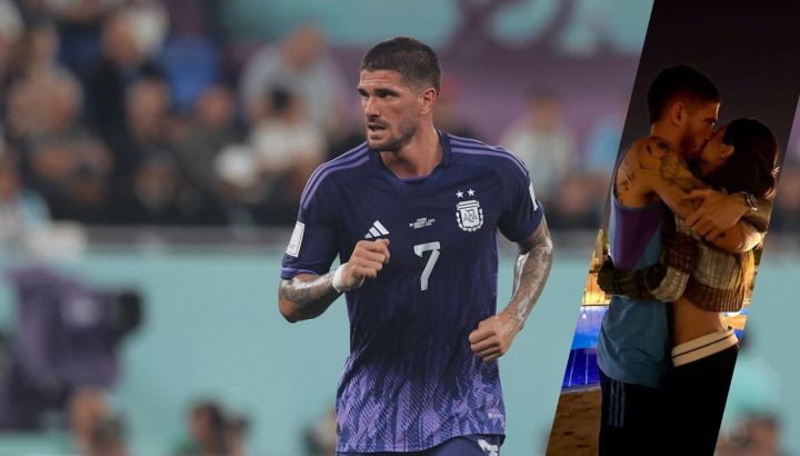 Rodrigo de Paul llevó tranquilidad a sus seguidores después de la lesión