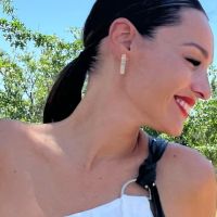 Pampita vestido blanco