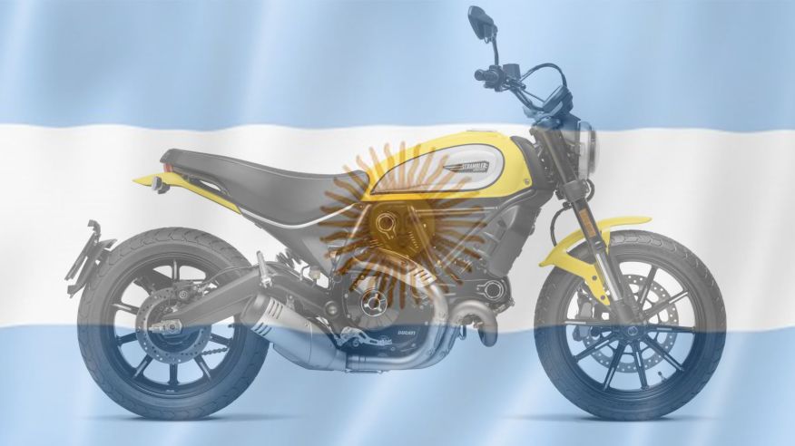 Ducati Scrambler Icon de 803 cc ensamblada en el Centro Industrial Córdoba