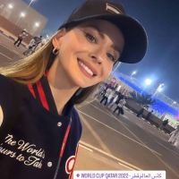 La China Suárez en Qatar con Meme Bouquet, esposo de Mery del Cerro