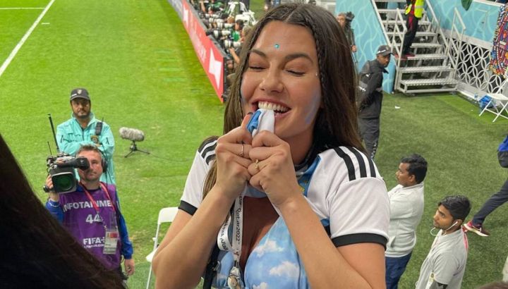 Sofía Jujuy Jiménez vivió su primer Mundial: "Gracias vida por hacerme argentina"